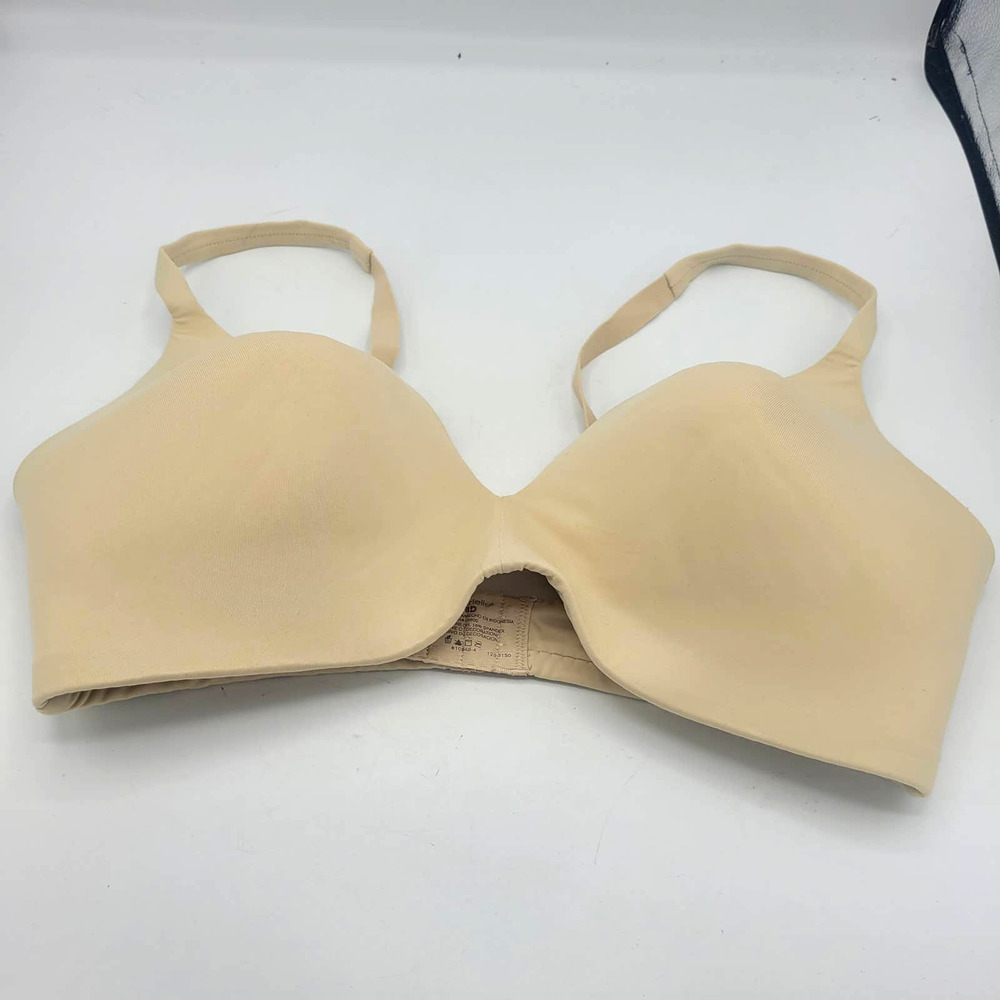 Ambrielle‎ Cream Lightly Padded Wire Free T-Shirt Bra Size 38D
